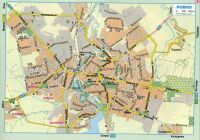 Карта города Ровно.